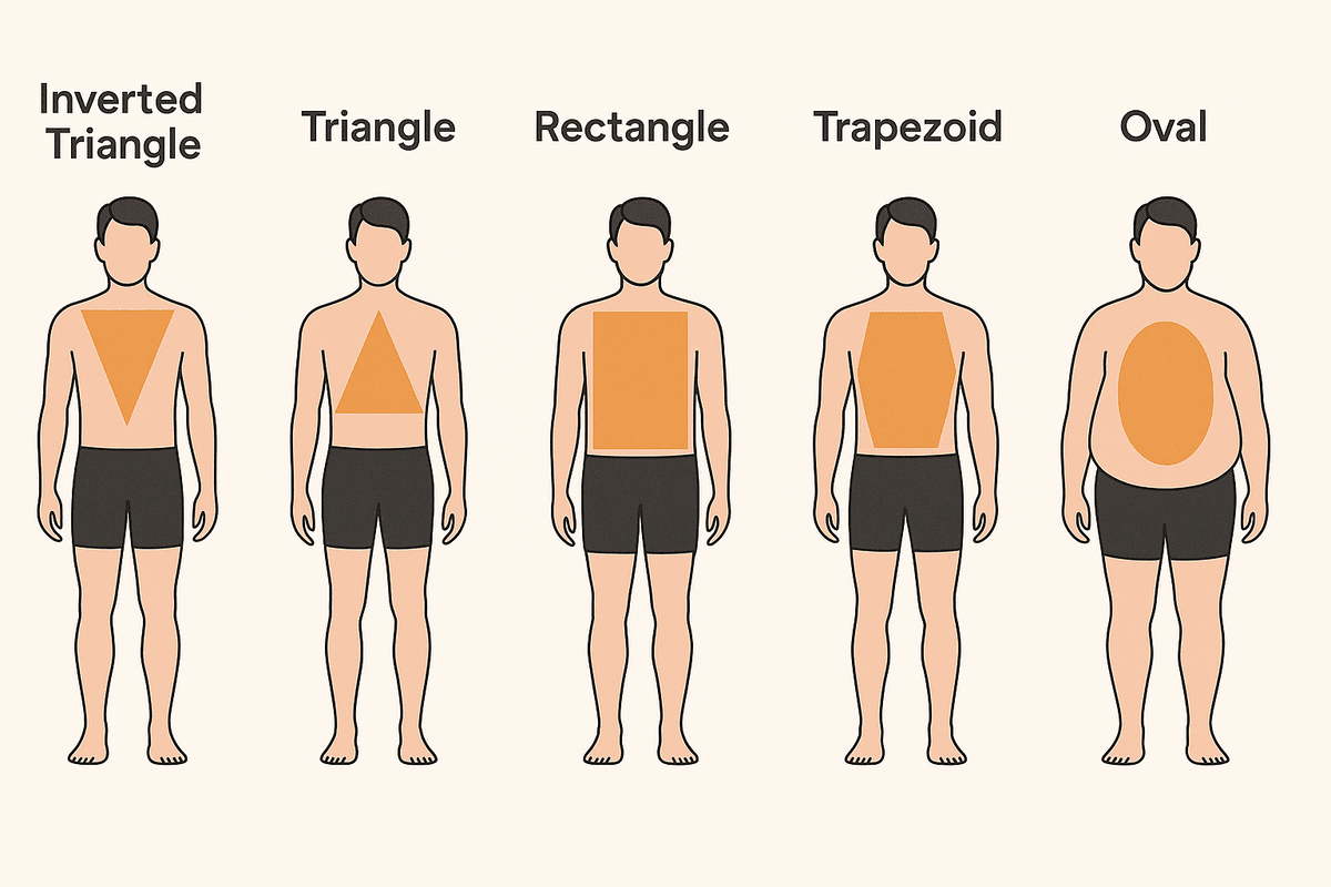 how to dress for my body type male body shapes